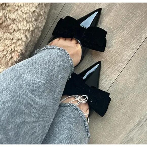 Zara Women's Black Mules
